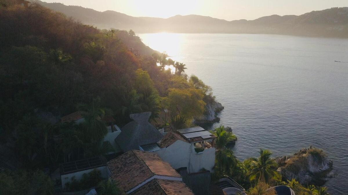 Dream Villa With Private Beach And Catering Zihuatanejo Exteriör bild