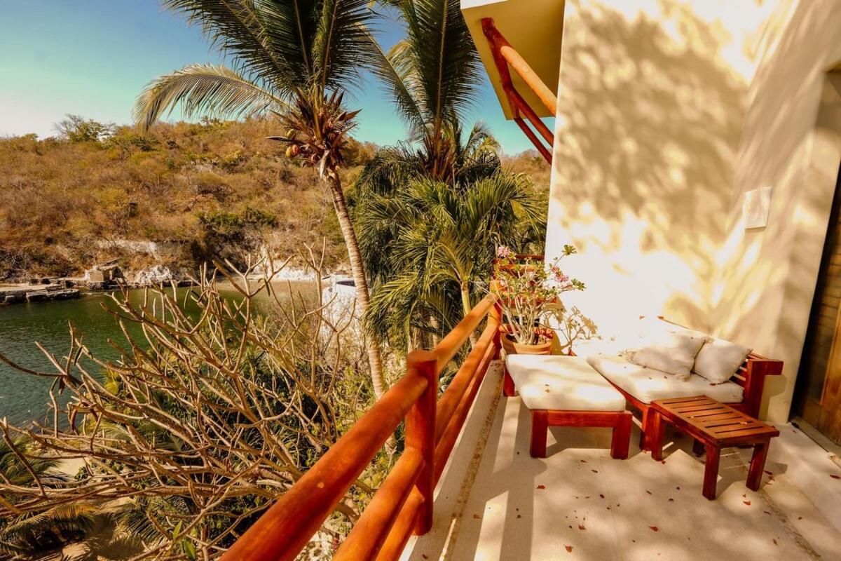 Dream Villa With Private Beach And Catering Zihuatanejo Exteriör bild